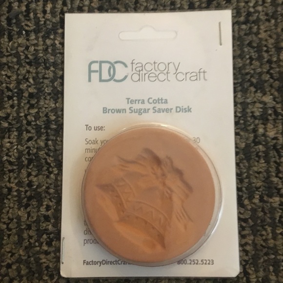 Kitchen Newterra Cotta Brown Sugar Saver Disk Poshmark